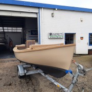 Inboard electrosloep zeer compleet 4.95 meter  